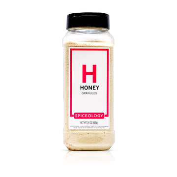 Spiceology - Honey Granules - Great For Baking- Granulated Honey - Honey Powder - Spices And Seasonings -24 Oz