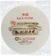 Cathay Fresh Spring Roll Rice Paper Wrappers, Rice Paper Wrappers For Fresh Rolls-20 Sheets, Non-Gmo, Gluten-Free, Low Carb, Vie