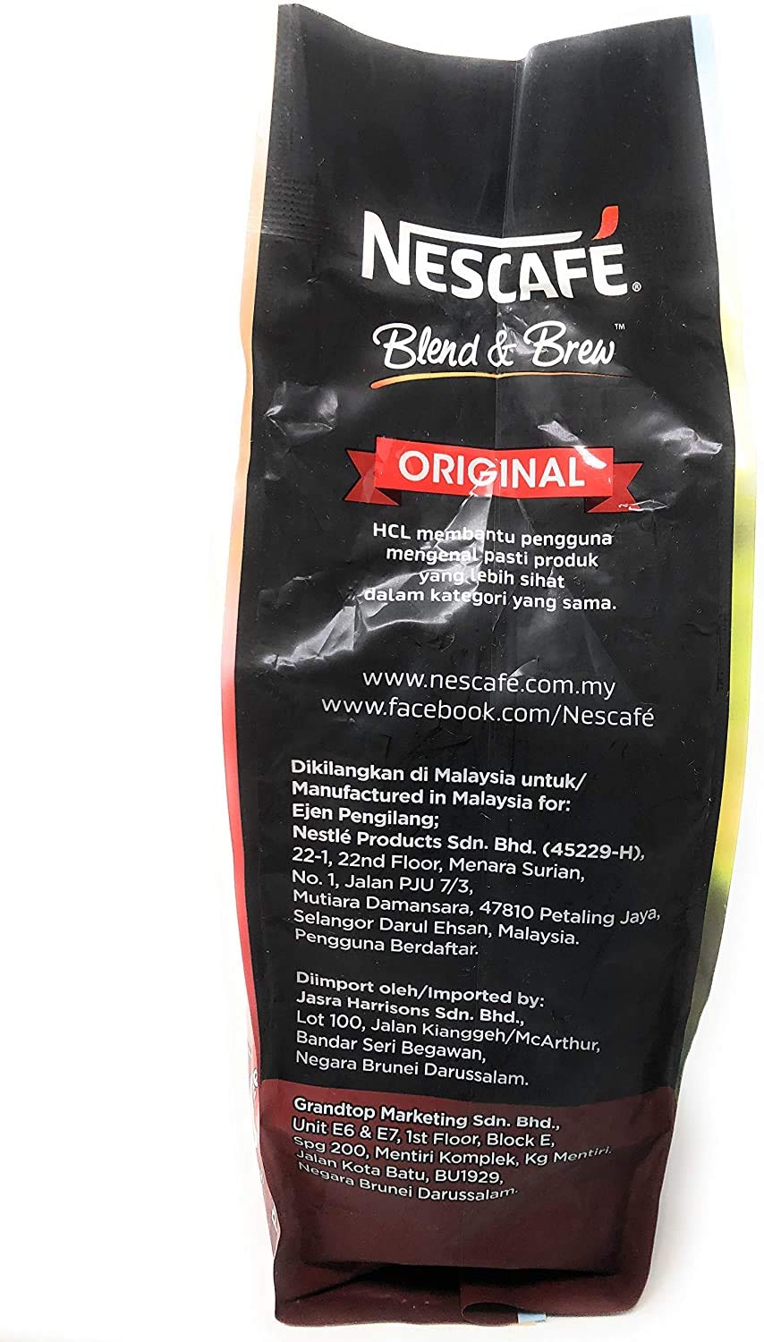 Nescafé 3 in 1 Instant Coffee Sticks - Original Flavor, 28 Count, Imported from Malaysia
