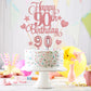 90Th Birthday Cake Decorations Set Include 90Th Birthday Candles Numeral 90 Cake Candles And Happy 90Th Birthday Cake Toppers Wi