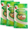 Tanisa 3 Pack Rice Vermicelli Noodles, Gluten Free Ramen Noodles, Rice Noodles Thin For Asian Food, Healthy Vegan Instant Noodle