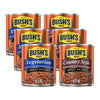 Bushs Best Baked Beans Variety Pack, Seasoned Beans in Savory Sauce for BBQ, Cookouts, Side Dishes and Easy Meals, Vegetarian an