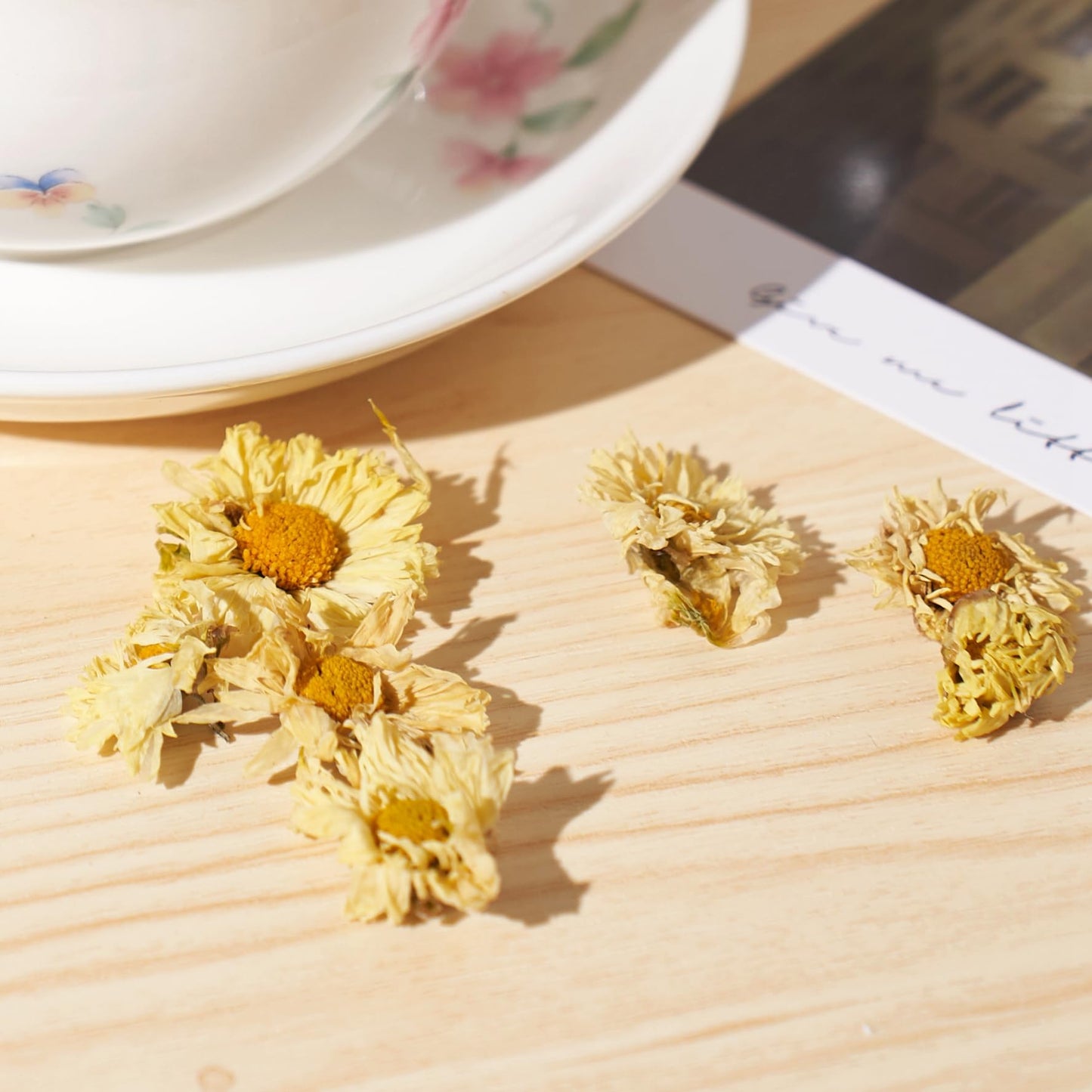 Chawuwarmsun [B] Chrysanthemum Tea,3Oz/85G,Hangzhou Bai Ju,White Chrysanthemum Flower,Chinese Herbal Tea
