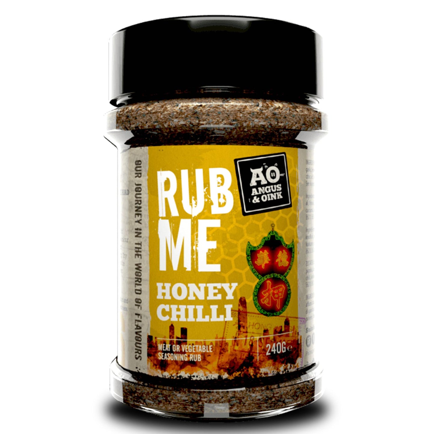 Angus & Oink | Honey Chilli Seasoning | Sweet & Spicy | Perfect for Chicken & Pork | Authentic Chinese Flavour | Gluten-Free & V