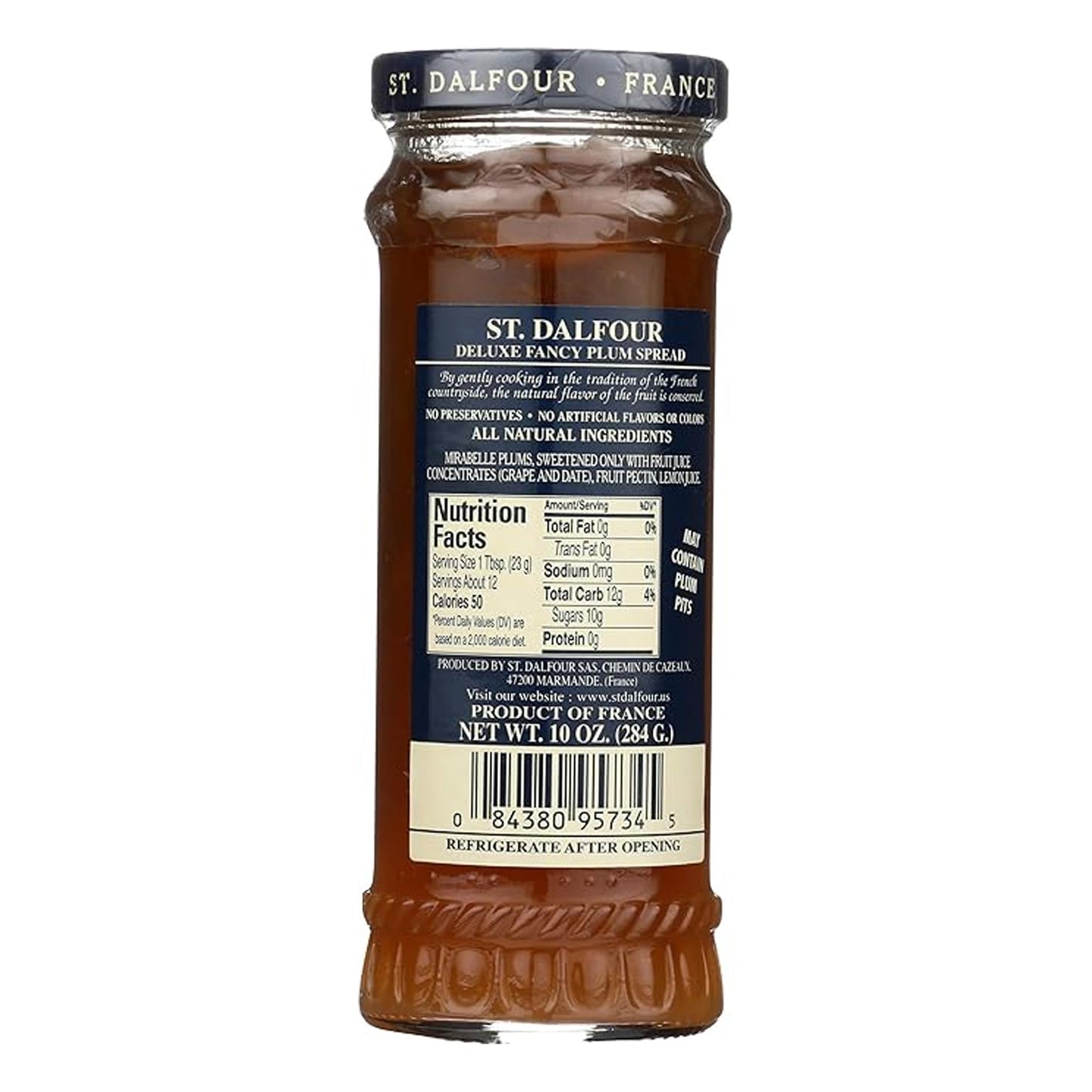 St. Dalfour Mirabelle Plum Jam 284G