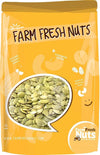 Dry Roasted Pepitas/Pumpkin Seeds With Himalayan Salt (2 Lbs.) - Roasted To Perfection In Small Batches For Added Freshness - Vegan & Keto Friendly - Farm Fresh Nuts Brand