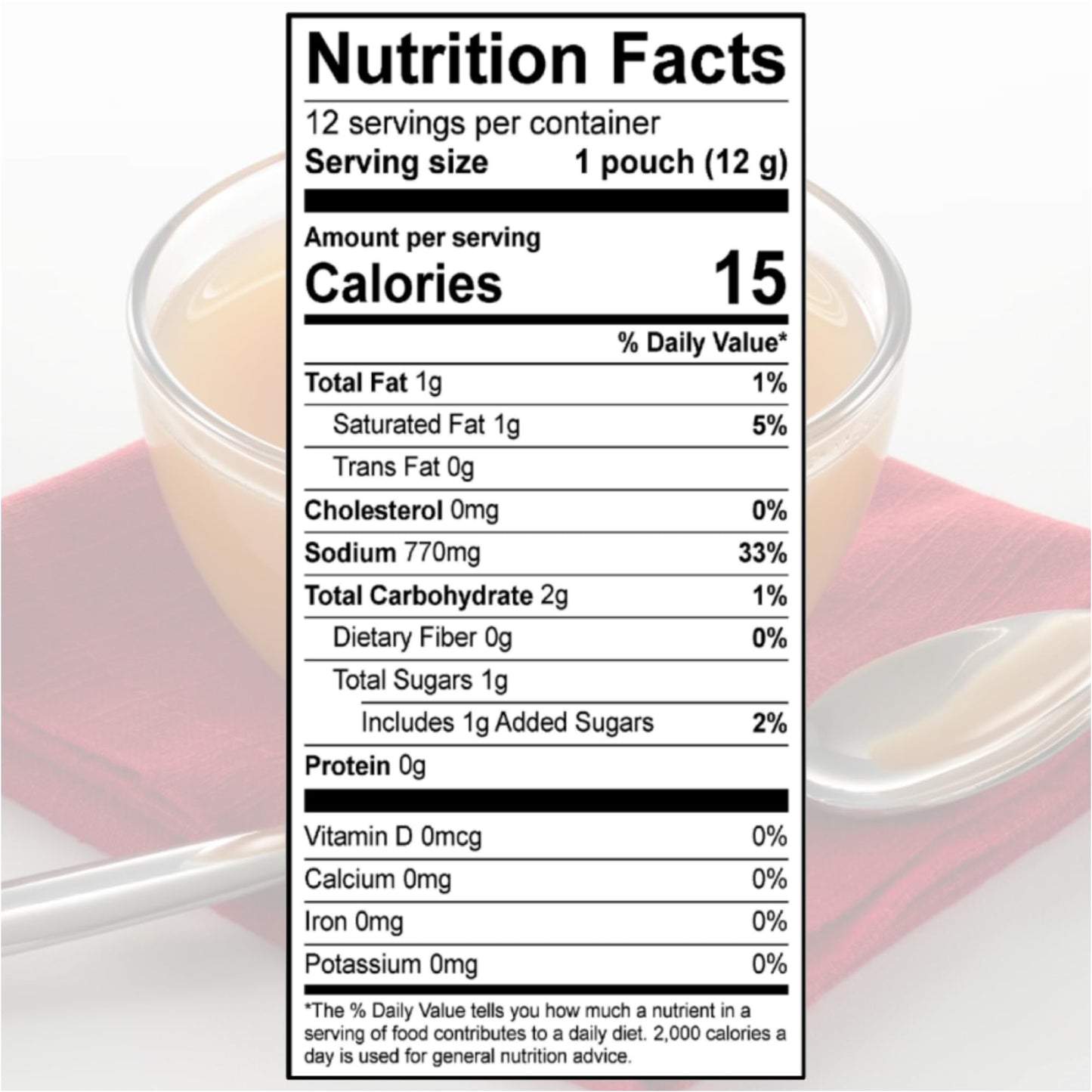Savory Choice Liquid Beef Broth Concentrate, 5.1 Ounce Box