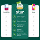 Stur Liquid Water Enhancer | Lemonade | Naturally Sweetened | High in Vitamin C & Antioxidants | Sugar Free | Zero Calories | Ke