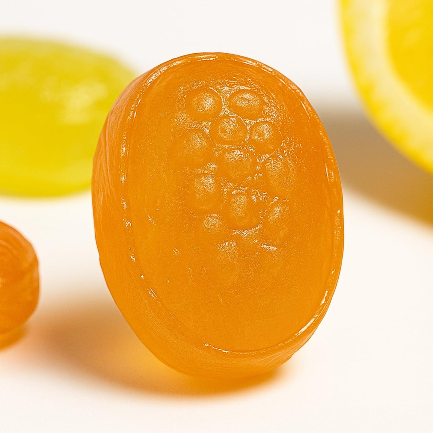 Andy Anand Chocolatier Sugar Free Hard Candy Orange & Lemon Mixed Flavored - Made in Italy Individually Wrapped Gluten Free Enha
