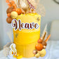 Orange Cake Decoration Summer Sunshine Cake Topper Yellow Orange Balls Cake Decoration For Wedding Bridal Shower Birthday