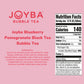 Joyba Bubble Tea Blueberry Pomegranate Black Tea, 4 Pack, 12 fl. oz. Cups
