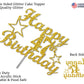 47 Birthday Cake Topper Gold Glitter, Party Decoration Ideas, Premium Quality, Sturdy Doubled Sided Glitter, Acrylic Stick. Made