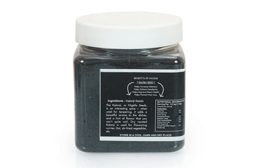 Naturevit Kalonji Seeds, 300G - [Jar Pack] | Nigella Seeds | Seeds For Hair Growth | 100% Natural | Culinary Spice | Health Bene