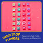 Canels 4-Piece Gum Pack Display in Original Flavors - Peppermint  Spearmint  Cinnamon  Fruit  Blueberry  Violet  and Menthol  240 Count