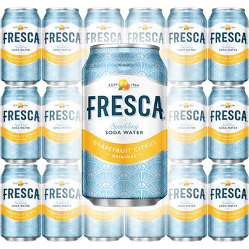 Fresca Original Citrus, Sparkling Soda Water, 12 Oz Can (Pack Of 18, Total Of 216 Oz)