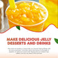 Fanale Coconut Jelly Topping Nata De Coco For Bubble Tea 8.3 Lb | Mango Jelly | For Boba Tea, Smoothies, Slushes, Desserts | 8.3