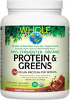 Whole Earth & Sea From Natural Factors  Organic Fermented Protein & Greens  Vegan Whole Food Dietary Support  Chocolate  1Lb 9 Oz