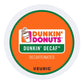 Dunkin Donuts 2516933 Dunkin Decaf Coffee K-Cup Pods Medium Roast 24/Box (400846)