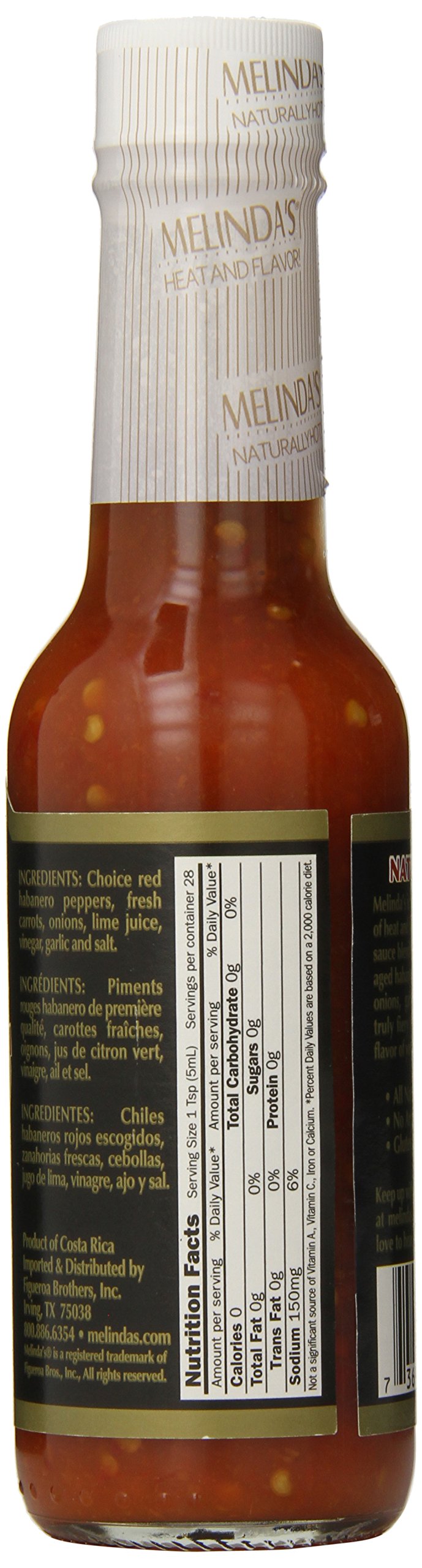Melinda'S Original Habanero Xxxxtra Reserve Hot Sauce - 5 Fl Oz