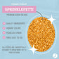 Sweets Indeed Edible Sprinkle Sugar Mix, Gold, 5 oz, Perfect for Baking, Cake Decorations, Ice Cream, Cookies, Cupcake Toppers
