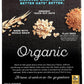 Better Oats Raw Pure & Simple Organic Bare, Instant Multigrain Hot Cereal With Flax, 8 Pouches (Pack Of 2)
