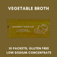 Savory Choice Reduced Sodium Broth Concentrate Variety Pack - 10 Each Of Beef, Chicken, Vegetable Packets (30 Total), 9 Soup & S