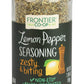 Frontier Seasoning Blends, Salt-Free Lemon Pepper, 2.08-Ounce Bottle