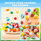 APEXY Freeze Dried Rainbow Candy Assorted Flavors - Dehydrated Crunchy   4.23oz (120g) - Resealable Pouch