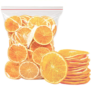 SXET Dried Orange Slices, Natural Dehydrated Fruit for Crafts and Decorations, 500g
