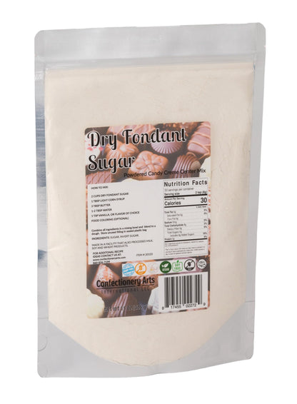 DRY FONDANT SUGAR - Powdered Candy Creme Center Mix, For Candy Making, Cream Centers and Icings! Easy to use., White, 15 0Z