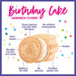 Goodie Girl Birthday Cake Gluten Free Cookies | Gluten Free, Peanut Free, Egg Free, Dairy Free (Includes 1 Box)