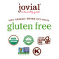 Jovial Whole Grain Brown Rice Farfalle Pasta - Whole Grain Pasta, Organic, Gluten Free, Dairy Free, Brown Rice Pasta, Made In Italy - 12 Oz, 4 Pack