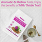 ULTHMOK Milk Thistle Tea Bags, 100% Wild Seeds, Caffeine Free, 100 Count