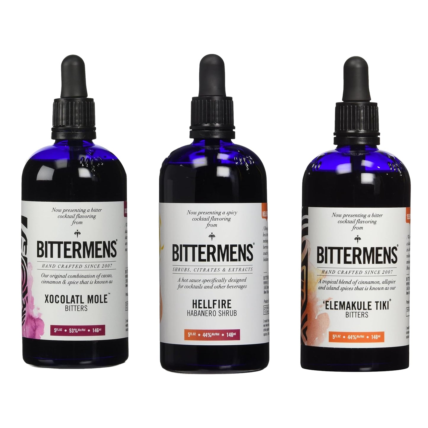 Bittermens Best Sellers Bundle - All Natural Bitters, 5 Fl Oz (Pack of 1)