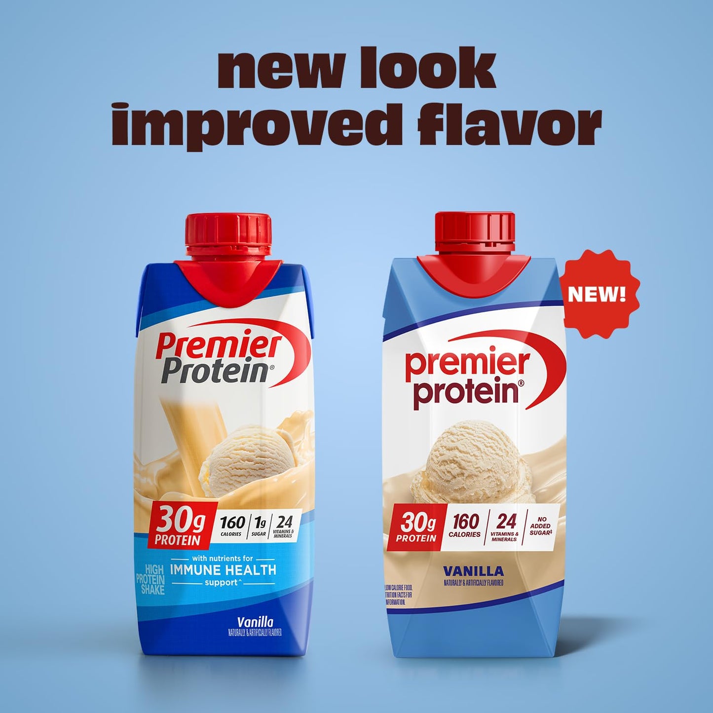 Premier Protein, 30g Shakes Bananas and Cream, 44 Fl Oz, Pack of 4