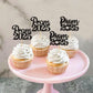 24 Pack Prom 2025 Cupcake Toppers Class Of 2025 Congrats Grad Cupcake Picks For 2025 Graduation Theme Birthday Party Supplies De