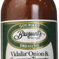 Braswells Vidalia Onion Tomato Dressing, Small-Batch, 12 Fl Oz (Pack of 6), Made in USA, Since 1946
