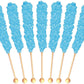 Buffalo Bills Cotton Candy (Light Blue) Rock Candy On A Stick (12-Ct Cup Rock Candy Crystal Sticks)