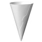 Dot Red Ice Cream Cone Jackets - Recyclable Paper, Medium (200 Pack), Red, Model MCD120