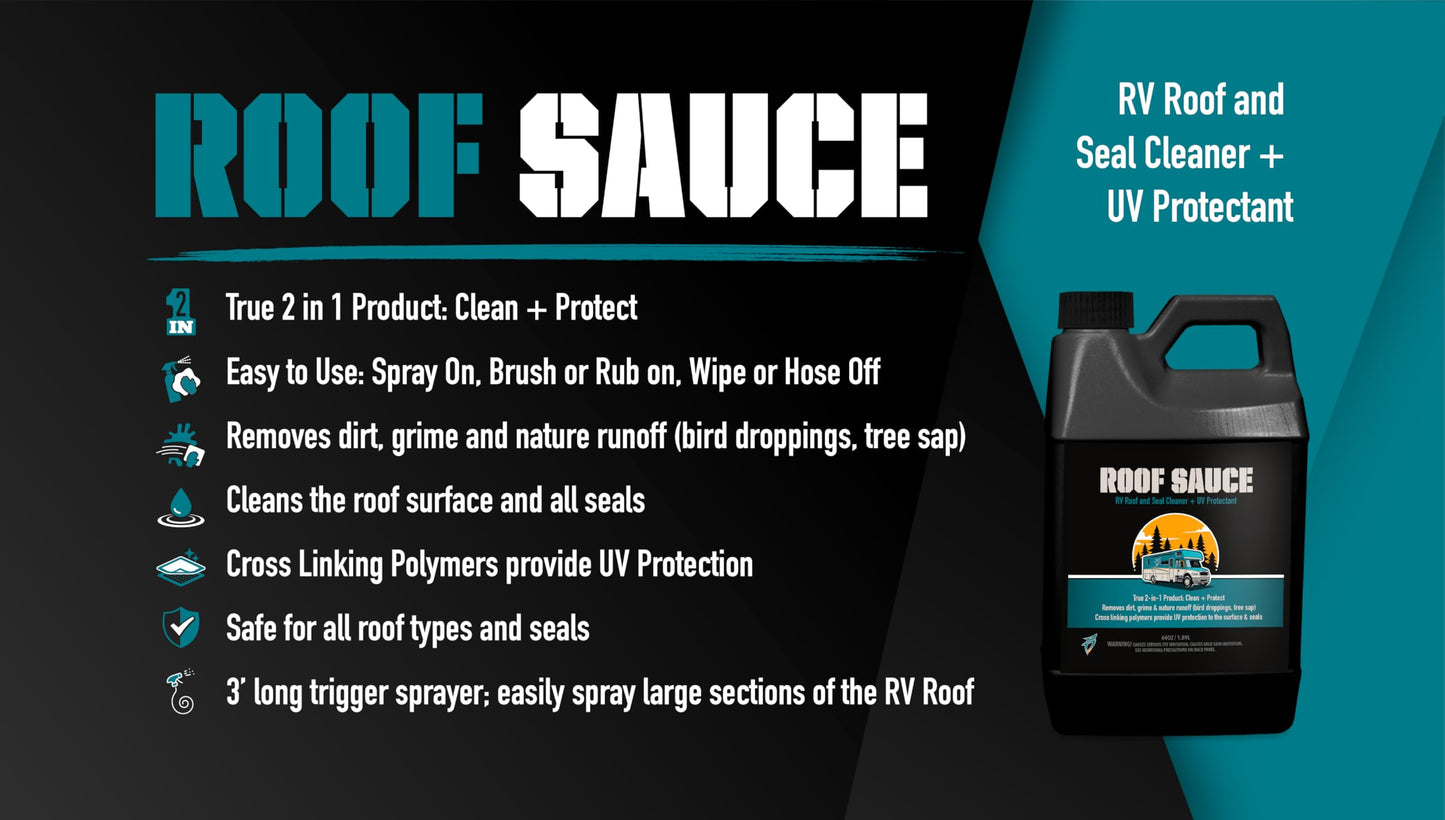 Bling Sauce Rfs0064 Roof Sauce - 64 Oz.