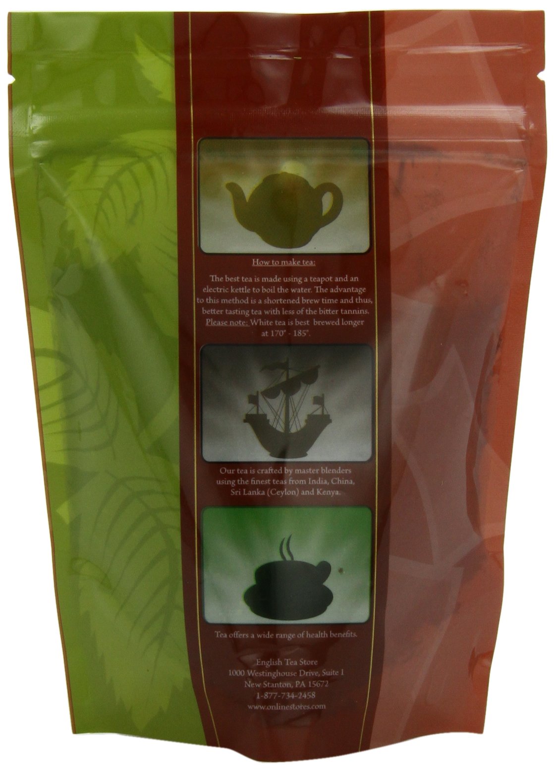 English Tea Store Loose Leaf, Gyokuro Japanese Green Tea Pouches - 4Oz, 4 Ounce
