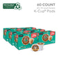 The Original Donut Shop Vanilla One-Step Latte, Single Serve Coffee K-Cup Pod, Flavored Coffee, 60 Count (6 Packs of 10)