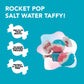 Taffy Town Saltwater Taffy - Rocket Pop | Gourmet | Nougat-Style Candy | Soft & Delicious | Summer Snack Treats | Party Good Can