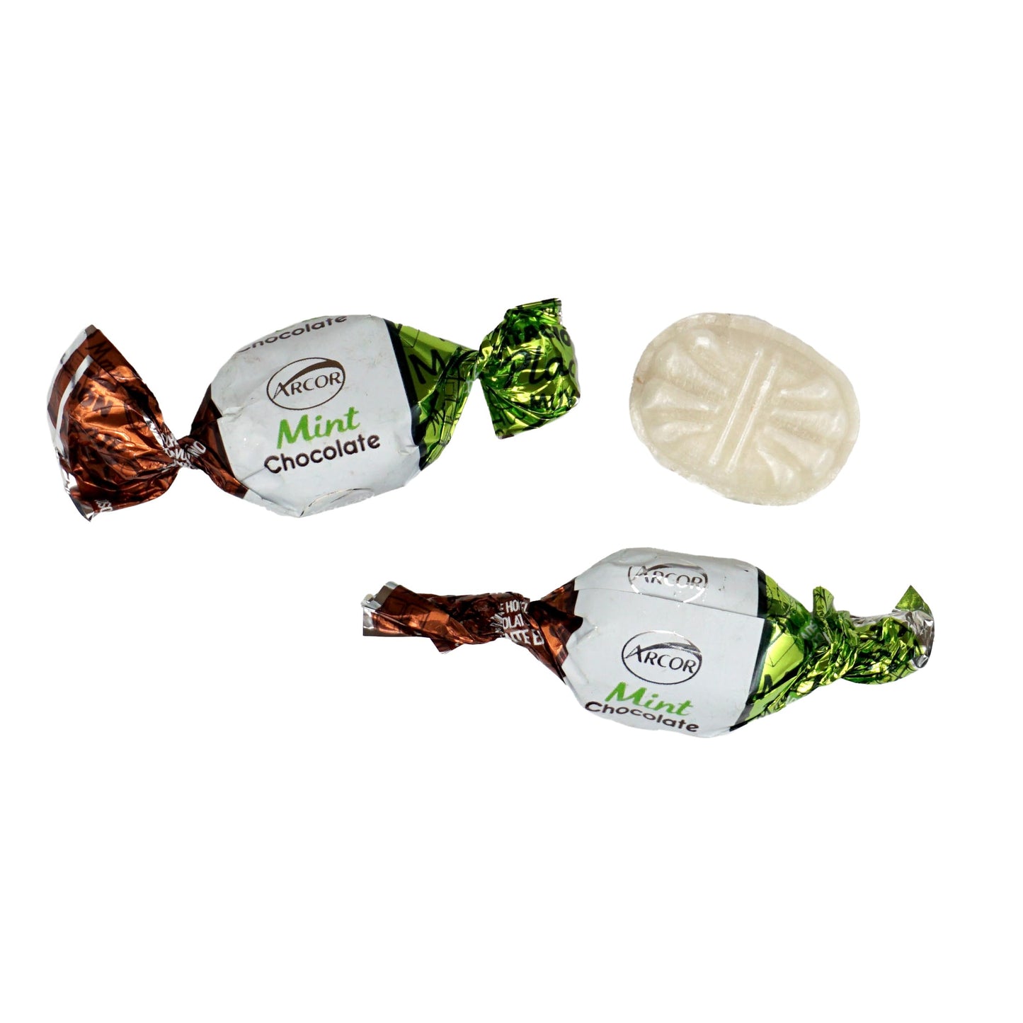 Chocolate Filled Mints, 5 Pound Bulk Candy (Approx. 375 Pcs.), Chocolate Mint Candy, Chocolate Mints Individually Wrapped