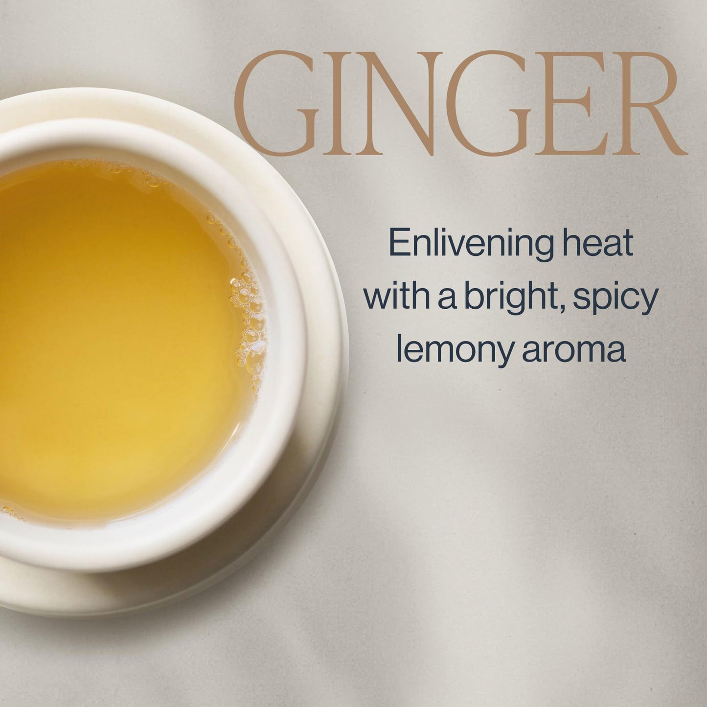 Rishi Tea Ginger Herbal Tea - Organic, Caffeine Free, Loose Leaf - 16 Ounces, 56+ Servings