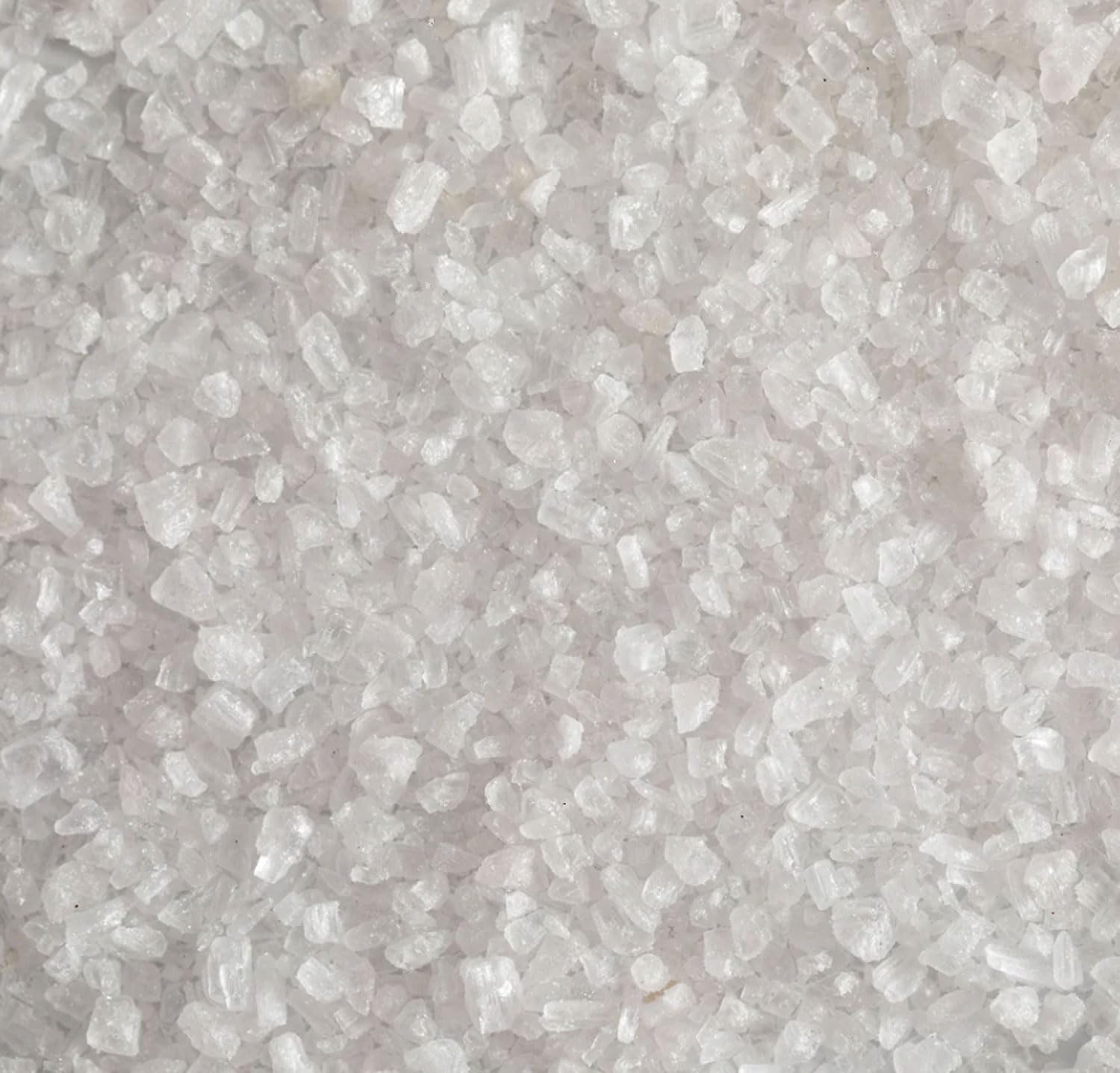 Viva Doria Pure Sea Salt  Coarse Grain  40 Lbs (18.14 Kg) | Ideal For Salt Grinders