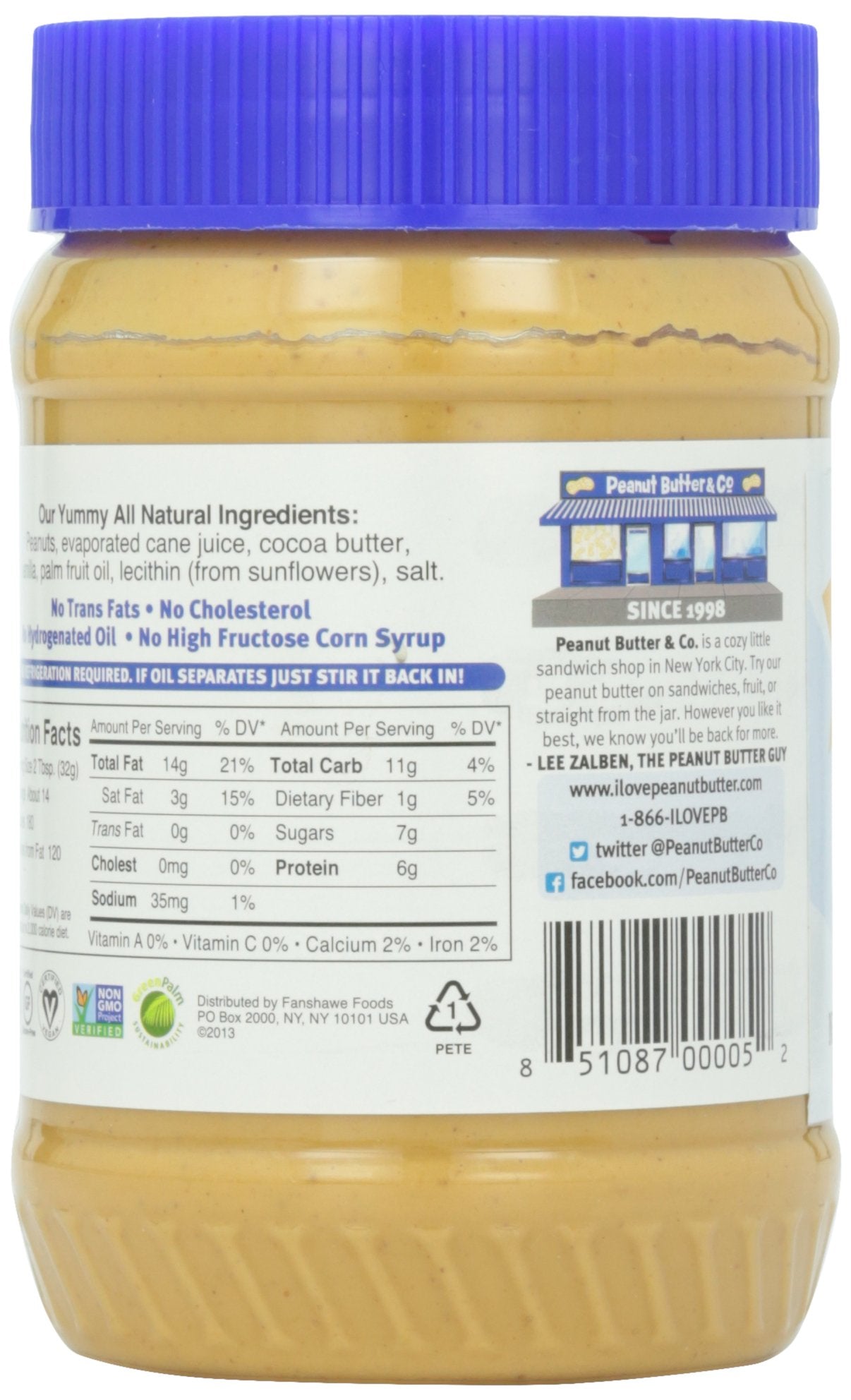 Peanut Butter White Chocolate Wonderful, 16-Ounce (Pack of 3)