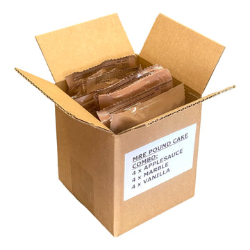 Future Essentials MRE Pound Cake Combo - 12 Pack, 2.5 Ounce Each