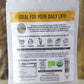 Organic Powder - Blend In Smoothies, Cakes, High Fiber Content, Made W/Cold-Pressed Natural Ingredients, Gluten-Free, All Purpos