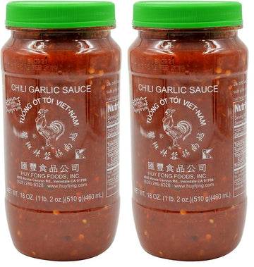 Huy Fong Sauce Chili Garlic,18 oz (Pack of 2)